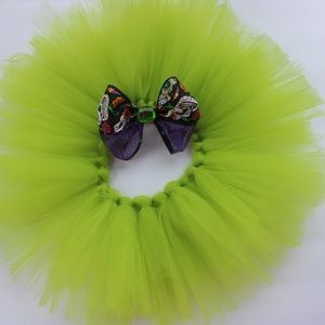 Custom Tutu, apple green girl Green baby infant